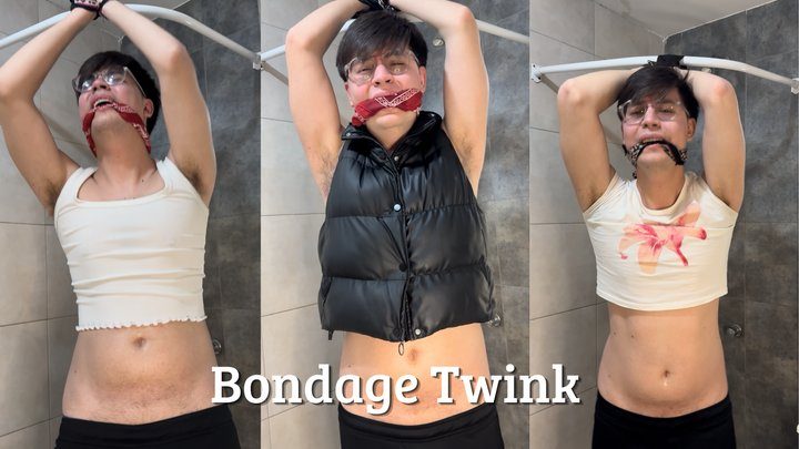 Justintwink - Bondage: Explore my Belly Button