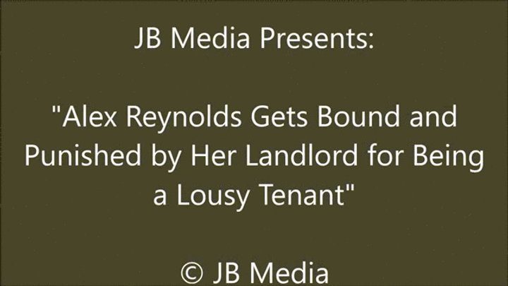 Jb Media - Alex Reynolds Punished by Her Landlord - WMV