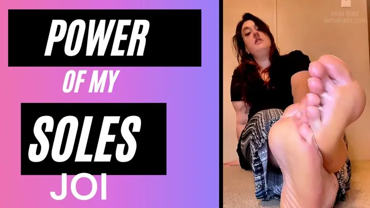 Bbw Bella Blast With Big Feet - Power of Stroking to my Soles JOI