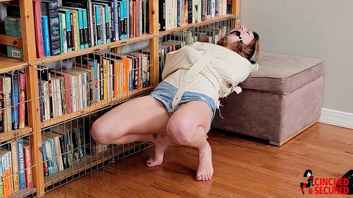 Cinched And Secured - Cara Day's Magic Strait Jacket Woes! (MP4 Format)