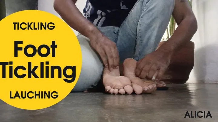 Goddess Foot Fetish - Trapped gets her feet tickled a lot (2)