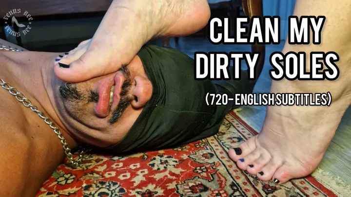 Venus Dee - Dreams Of A Foot Slave Come True When He Gets To Smell Venus Dee’s Sweaty Feet In Melissa Plastic Shoes