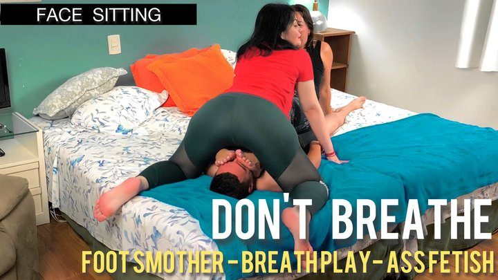 Louise Marcada - Foot Face Sitting Technique With Goddess Louise Marcada And Syl Nifty (1080p - EN sub - foot fetish - foot smother - ass worship - double domination)