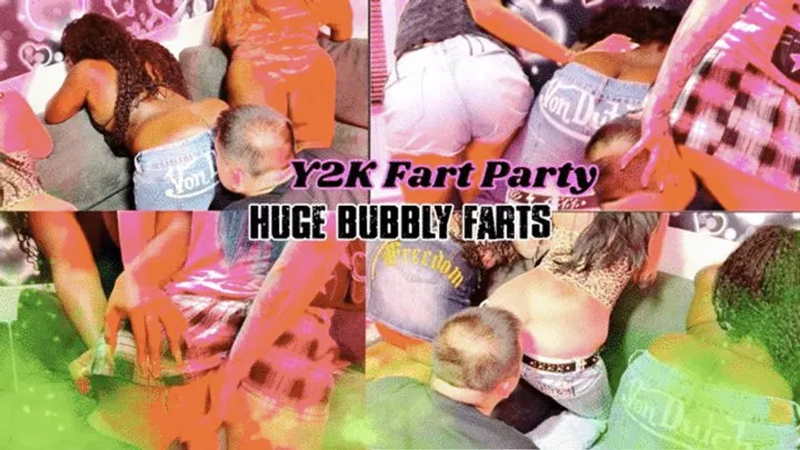 Melaninfarts - Fart Party -Y2k Edition - LOUD WET Jeans Ring Of Farts