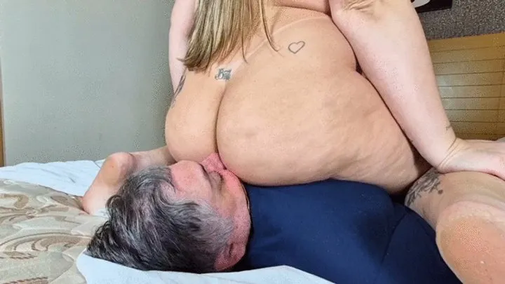 Fart In Brazil - Farting and Punishing the Fat Bastard for Over an Hour - By Isabelita - CLIP 5