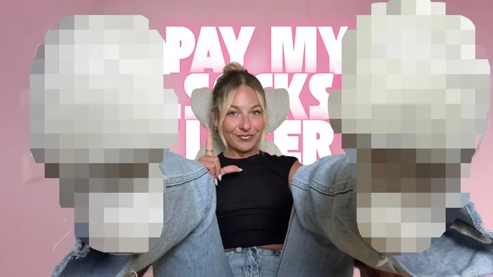 Goddess Gaby - Pay My Socks Loser Censored Beta Safe
