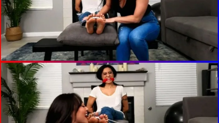 Nicole Oring - Teaching How to Tickle Feet Properly 4K