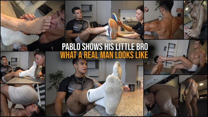 Latin Feet Fantasies - #TBT Pablo vs Stepbro – After Football. Full Authority.