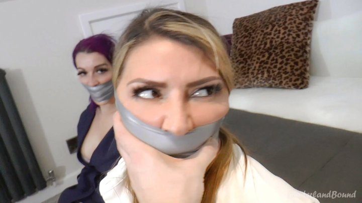 Borderland Bound - Roxxi & Carmen in: The Toxic Triumvirate Situation: Buxom Special Agent Meddlers STRICTLY Detained & Unable to Disrupt Transportation! (The Complete Story) (4K)