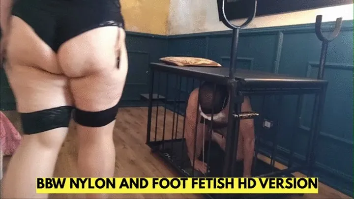 Mistress Daria Domina - BBW HEELS, NYLON AND FOOT FETISH DOMINATION HD