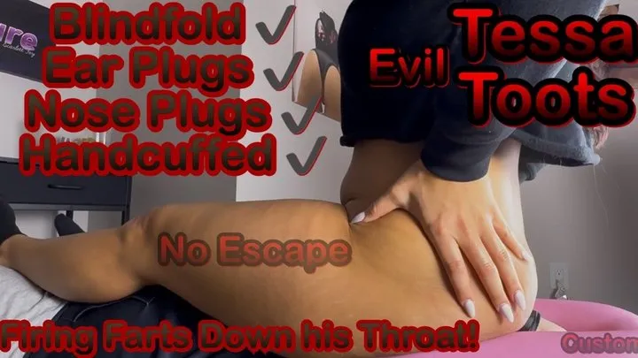 Fetish Nature Films - Side Angle - At the Mercy of Goddess Tessa's Gassy Ass - All Senses Stripped - Tessa Toots