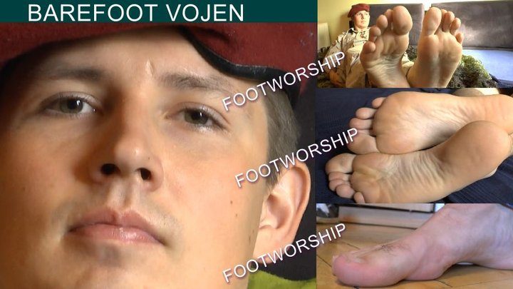Czechmalefoot Video Store - Real Czech Soldier Out of Uniform.