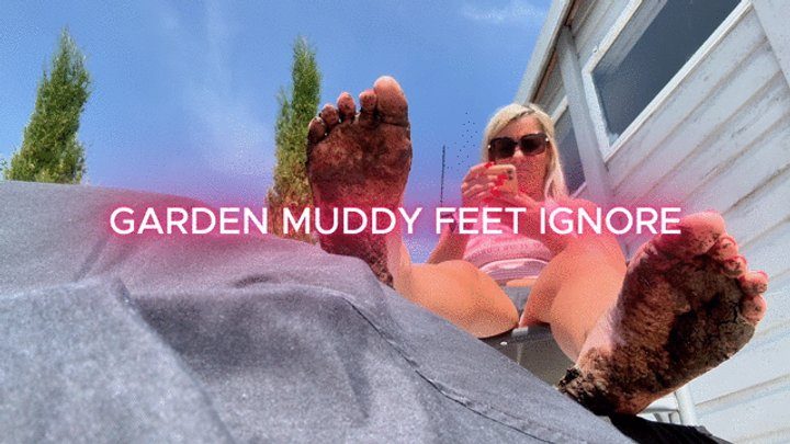Miss Amy Samuels - Garden Muddy Feet Ignore