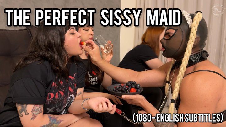 Venus Dee - Goddesses Venus Dee, Bimby And Nara Turn Slave Into Sissy Maid And Feed Him Crushed Fruits