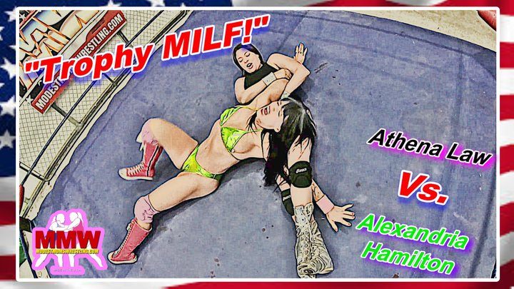 Modest Moms Wrestling - Trophy MILF!