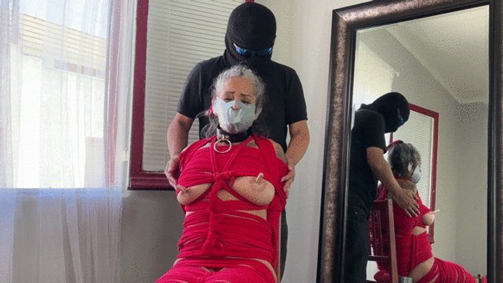 Luna Darling Bondage - LunaDarling: Inescapably Bound in Miles of Rope - Part 6