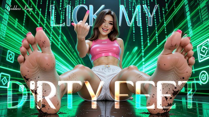 Goddess Kaya - Lick my Dirty Feet