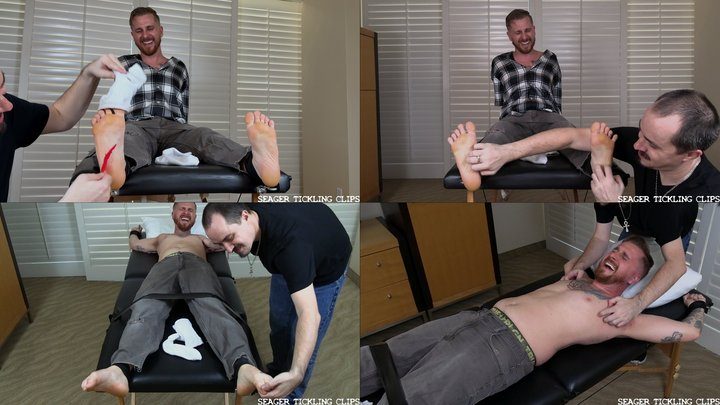 Seager Foot Fetish Clips - Mack Burns Tied and Tickled