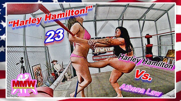Modest Moms Wrestling - Harley 'Hamilton! 23