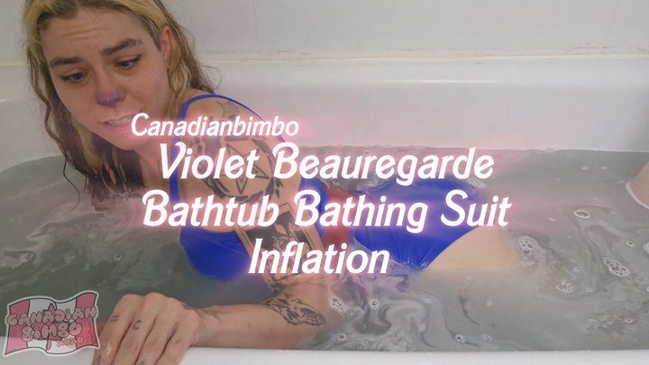 Canadianbimbos Clips - V Beauregarde Bathing Suit Bathtub Inflation