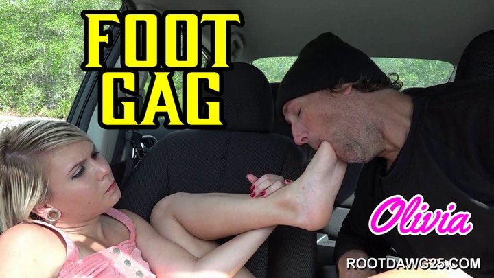 Foot Fetish By Rootdawg25 - Foot Gag - Olivia 1080p MP4