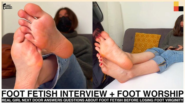 The Foot Fetish Frenzy - 19yo Theater Actress Talks Fetish Then Gets Her Big Pink Soles Worshipped - Foot Worship Interview Vol. 8 - Passionate Toe Sucking - COLLECTORS EDITION