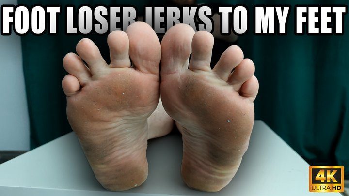 Kingdom Pictures - Foot Loser Jerks To My Feet - Foot Fetish JOI - 4k UHD 2160p - KingMarti