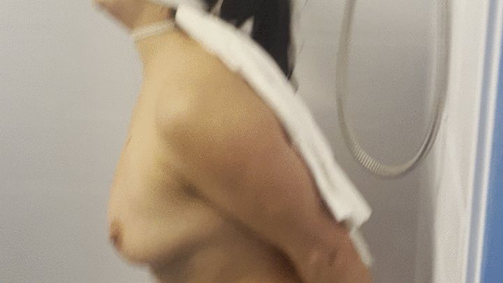 One Minute Barefoot Bondage - Strung up in the Shower