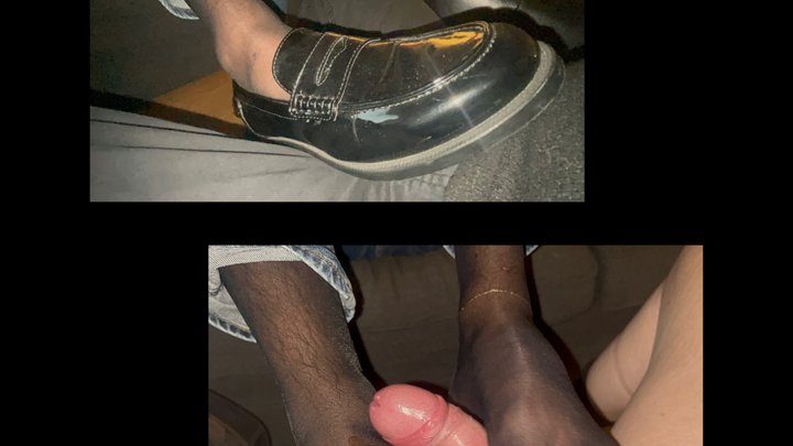 Gay Male Soxjob Heaven - ULTRA SHEERS AND PENNY LOAFERS