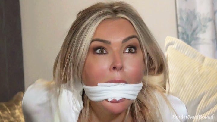 Borderland Bound - Charley in: Intruder Who Just Can’t take it Any More Breaks in & Ties & Gags the Hot Sassy Neighbour Scientist & Stuffs Her Fat Trap Up Bristol Fashion! (4K)