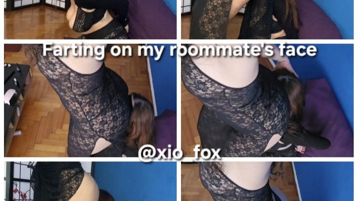 Xiomara Fox Fetish Queen - Farting on my roommate's face