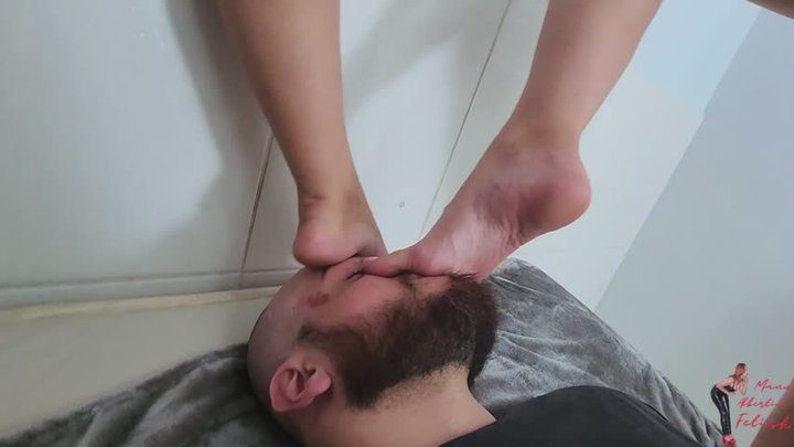 Manu Albertine Feet - Foot Worship, by Ana Ayumi, Satina and Slave, FULL HD