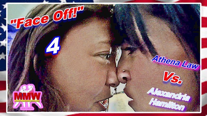 Modest Moms Wrestling - Face Off! 4